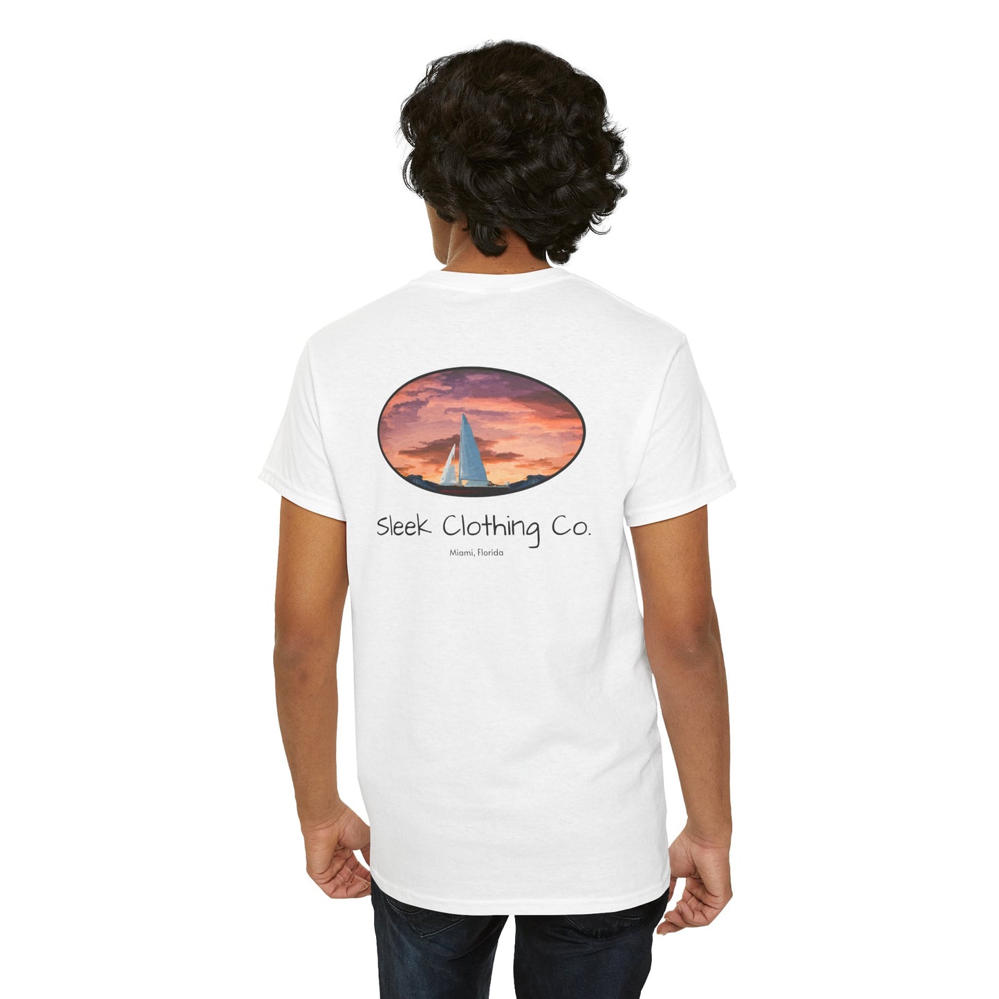 Sleek Miami Boat Shirt